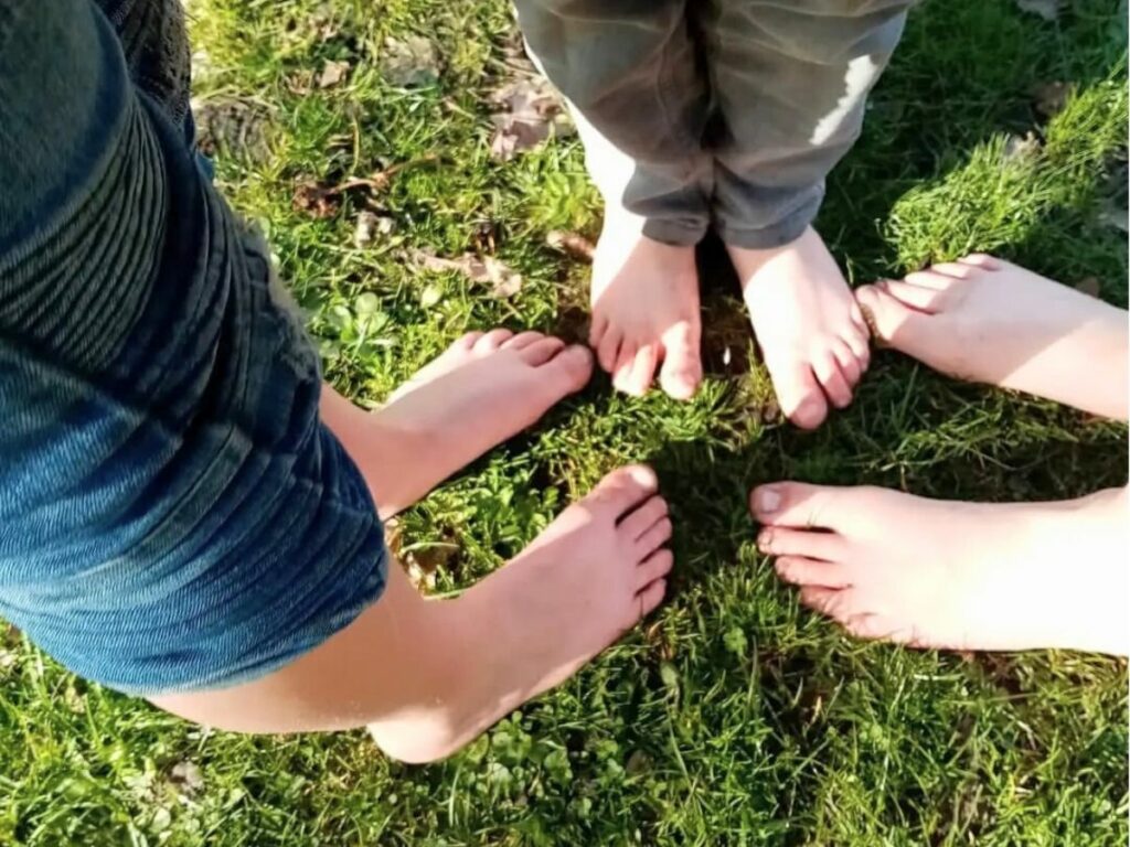 blotevoetenpaden Nederland blote voeten