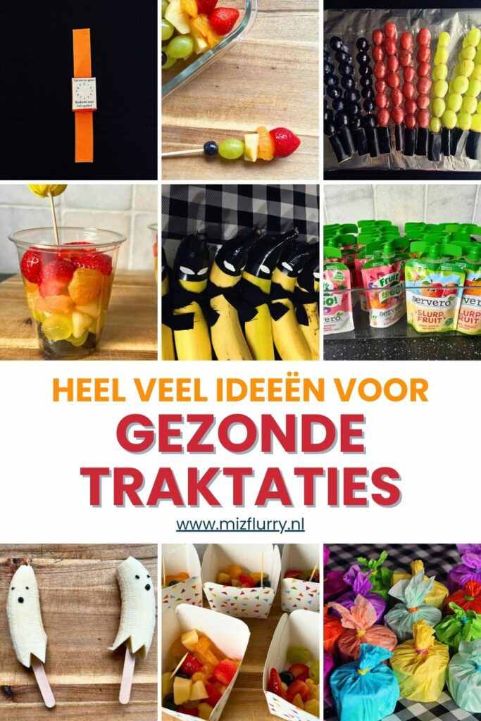 Gezonde traktaties Pinterest afbeelding