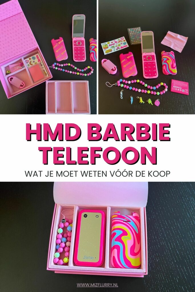 HMD Barbie telefoon Pinterest afbeelding