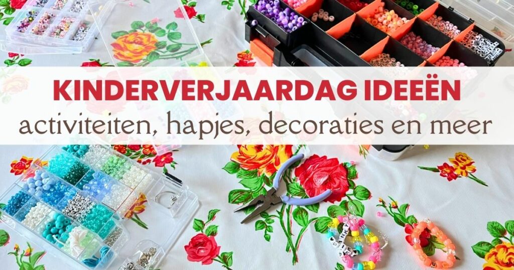 kinderverjaardag ideeen fb