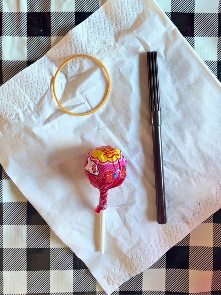 spook lolly maken benodigdheden