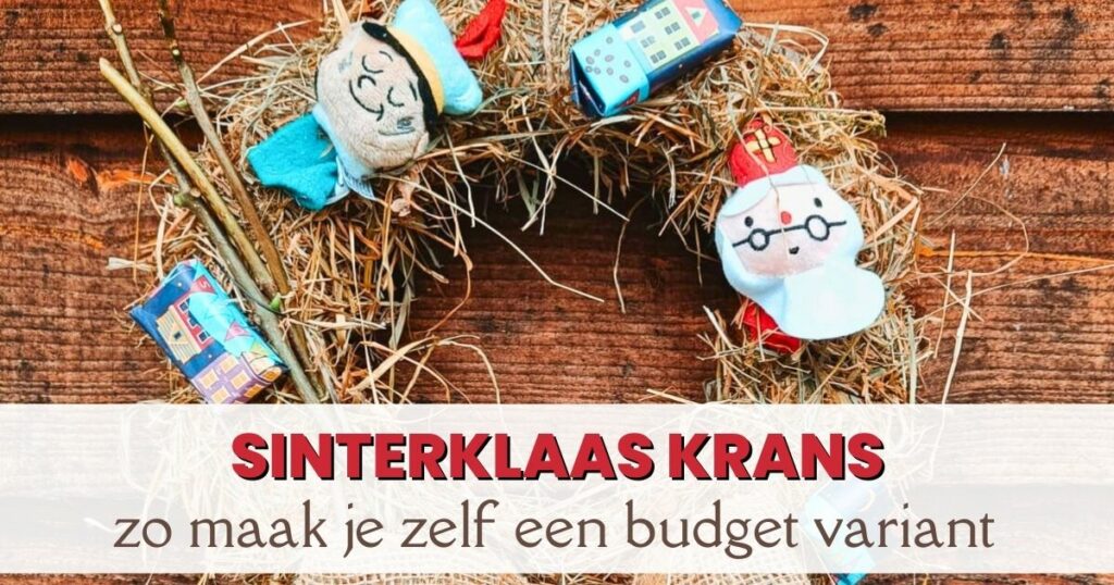 diy Sinterklaas krans maken fb