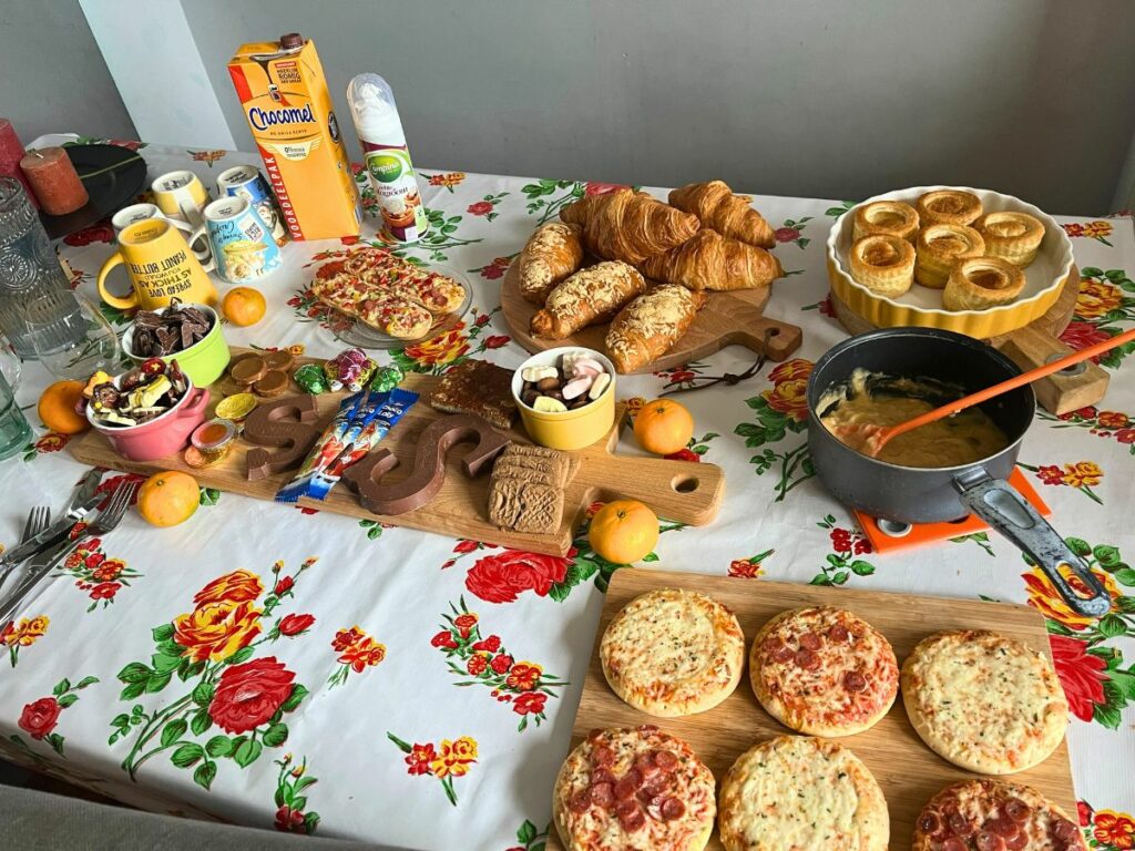 Sinterklaas intocht lekkernijen