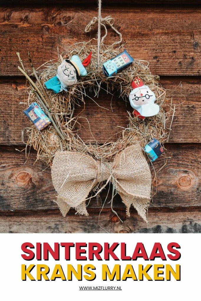 Sinterklaas krans maken Pinterest