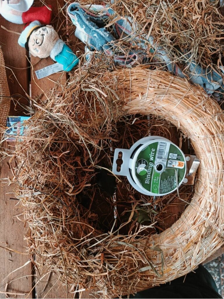 Sinterklaas krans maken