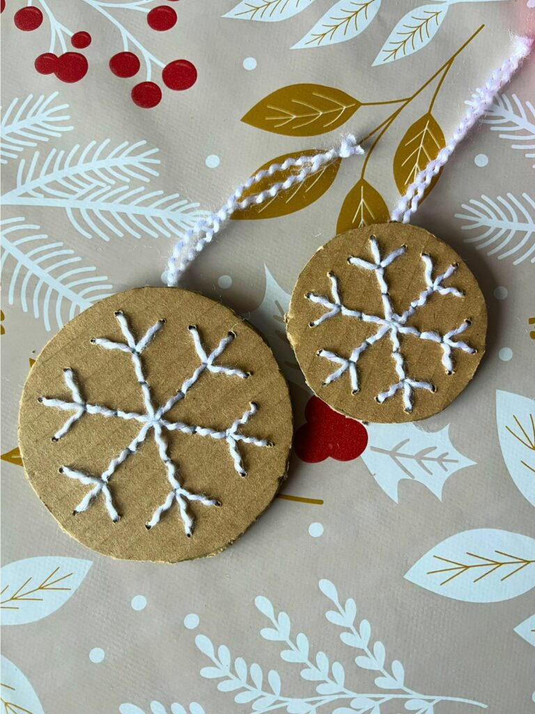 sneeuwvlokken knutselen winter