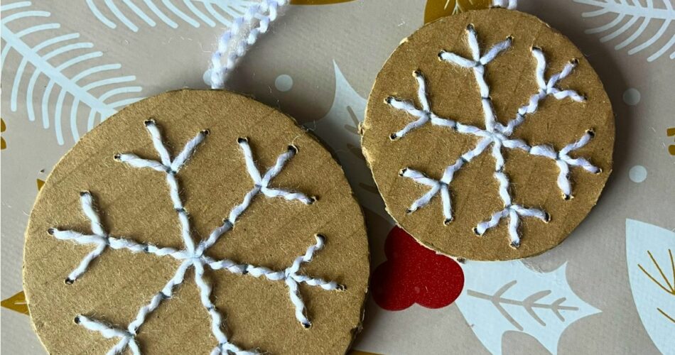 sneeuwvlokken knutselen winter