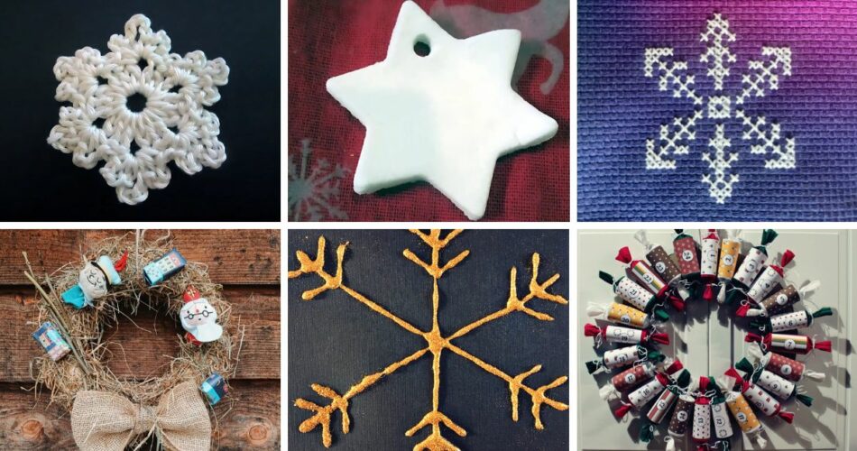 winter knutselen volwassenen uitgelicht