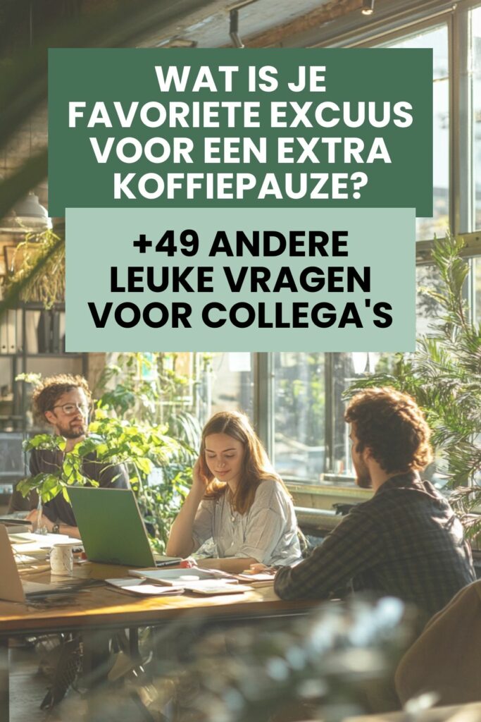 vragen voor collega