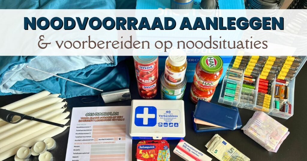 noodvooraad aanleggen fb