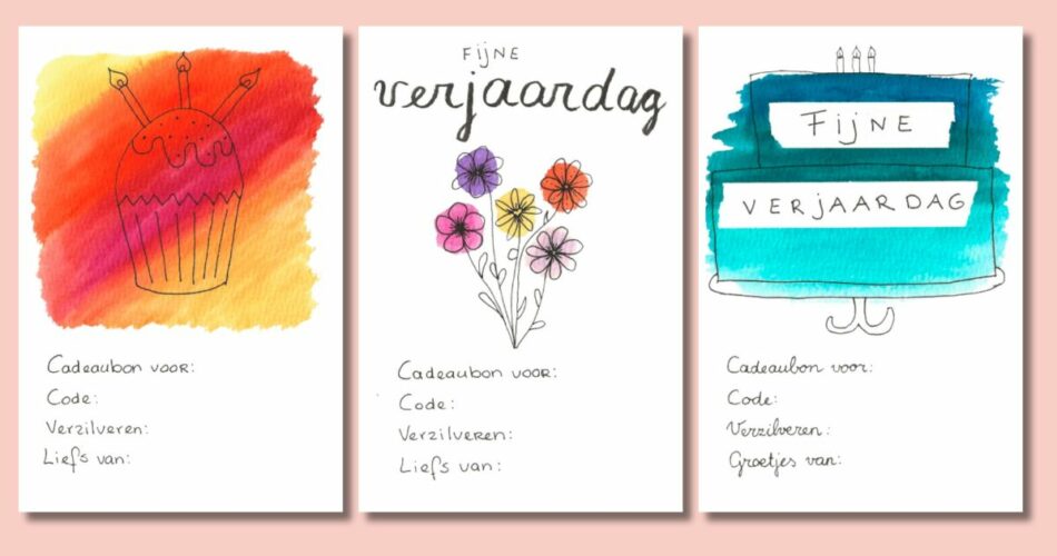 cadeau bon zelf maken uitgelicht