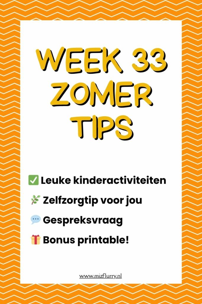 leuke dingen week 33 Pinterest pin
