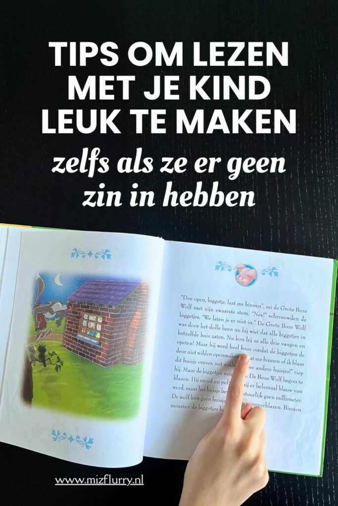 lezen met je kind pinterest