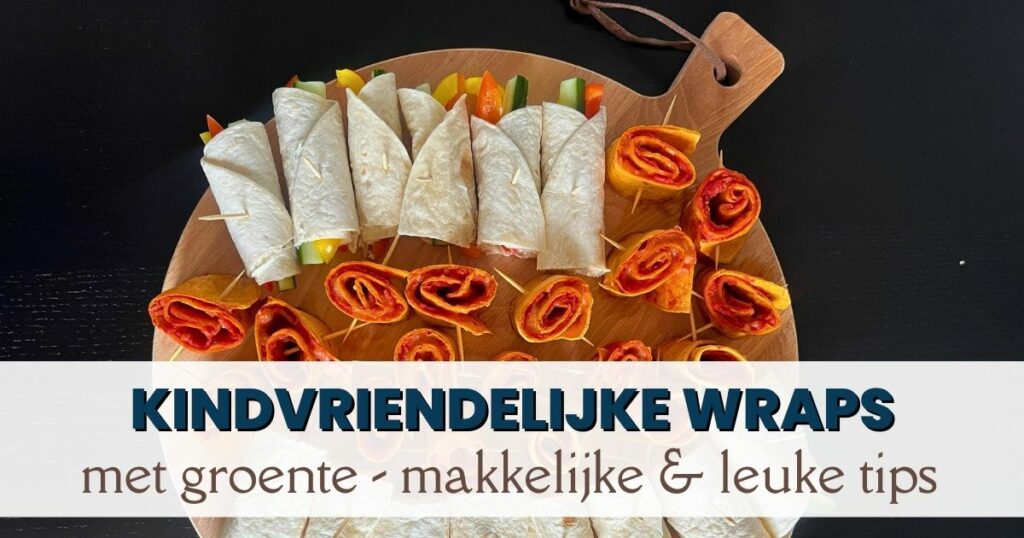 kindvriendelijke wraps met groente fb