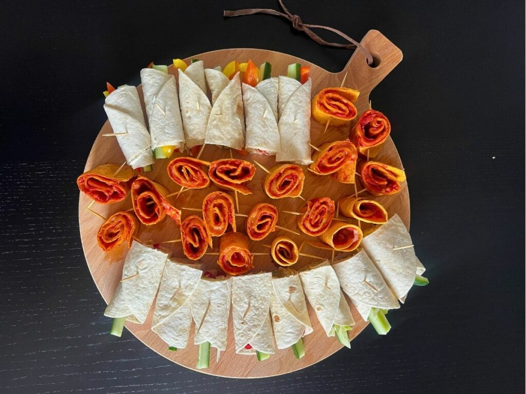 wraps voor kinderen met gezonde vulling