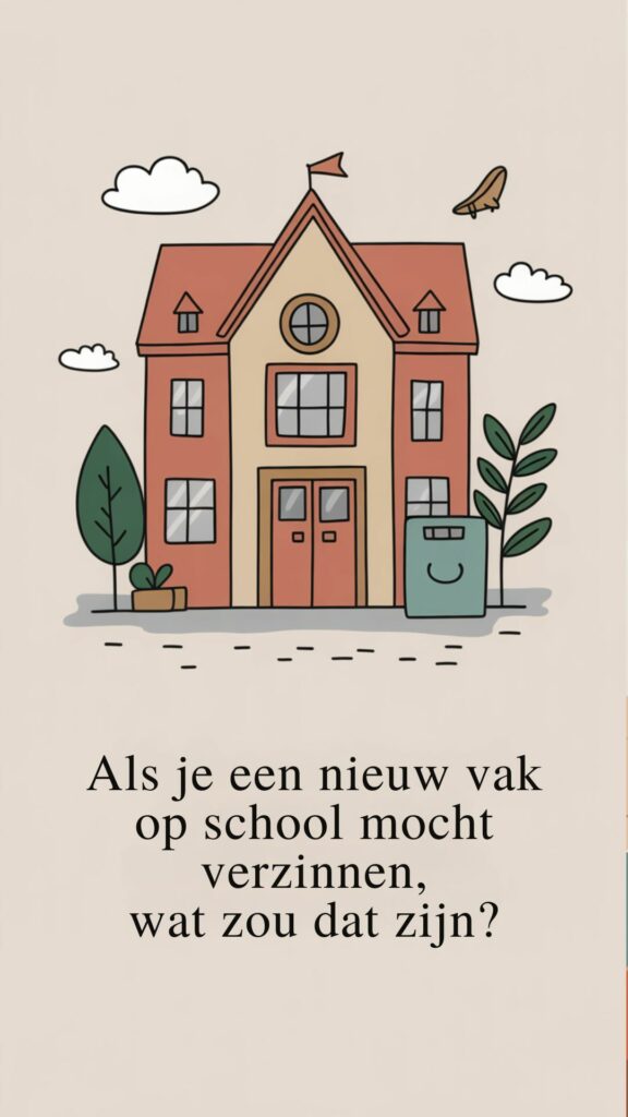 vraag voor aan tafel september