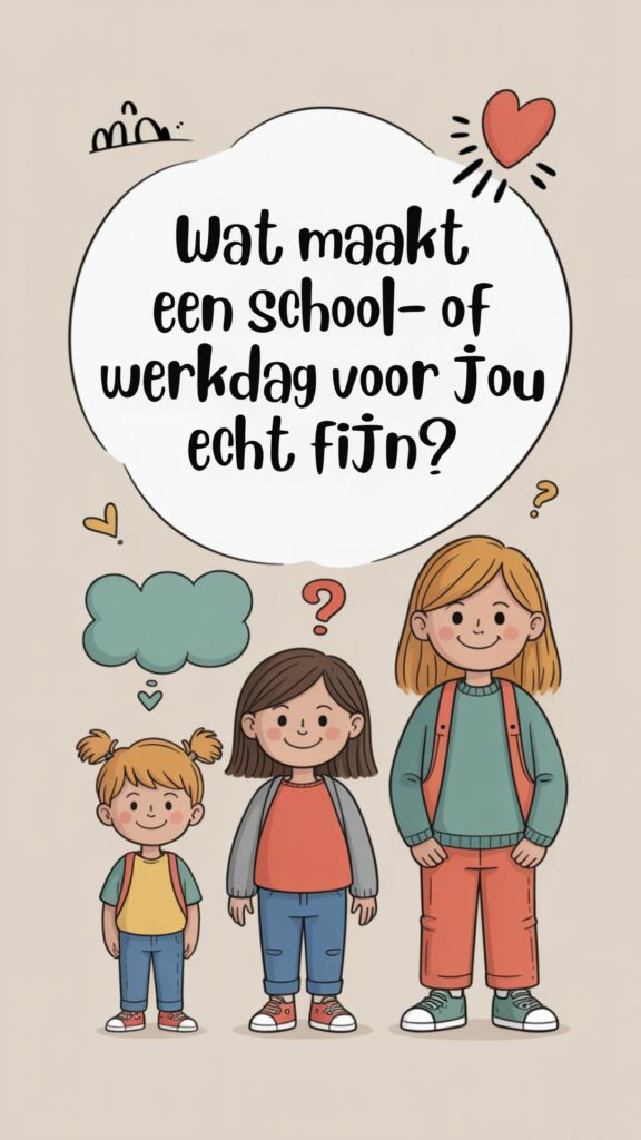 gespreksvraag voor aan tafel