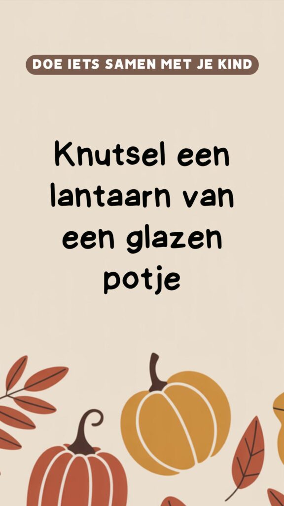 creatieve herfstactiviteit