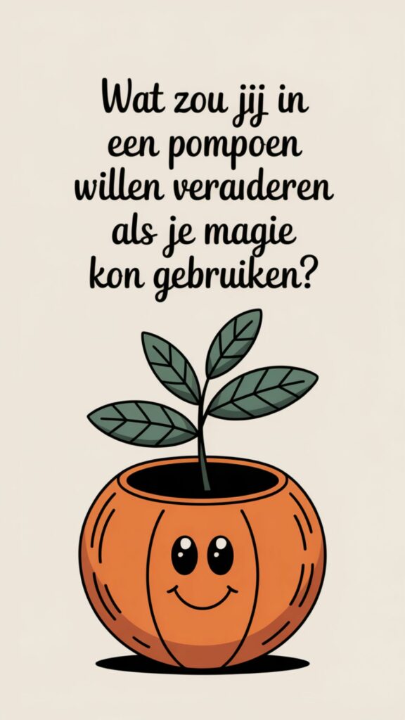 gespreksvraag voor aan tafel