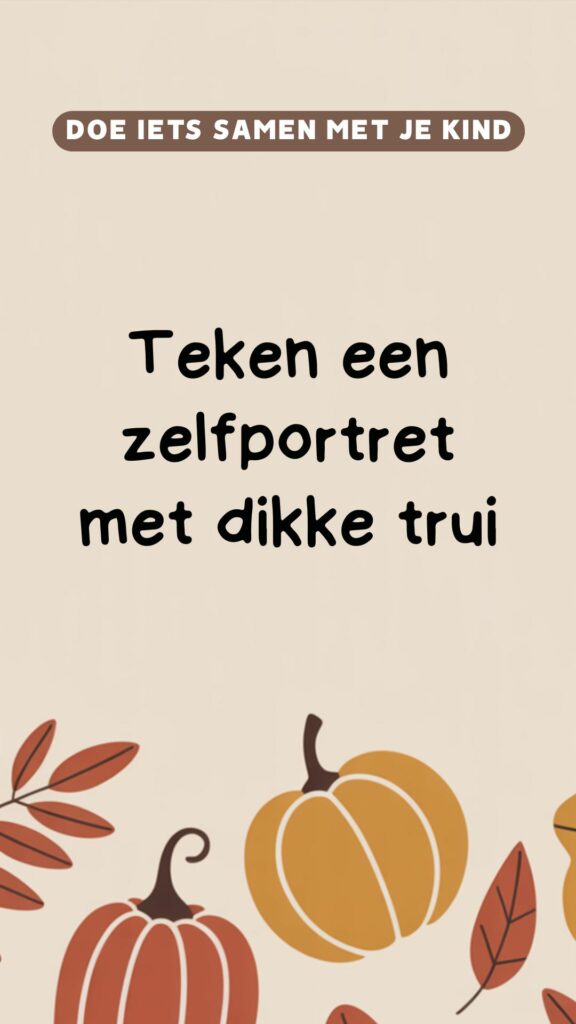 Zelfportret in dikke trui