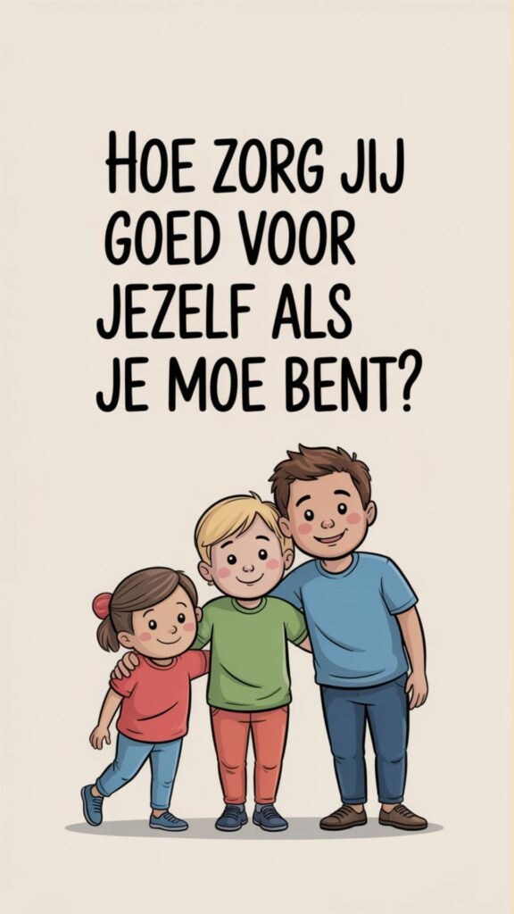 Hoe zorg jij goed voor jezelf als je moe bent?