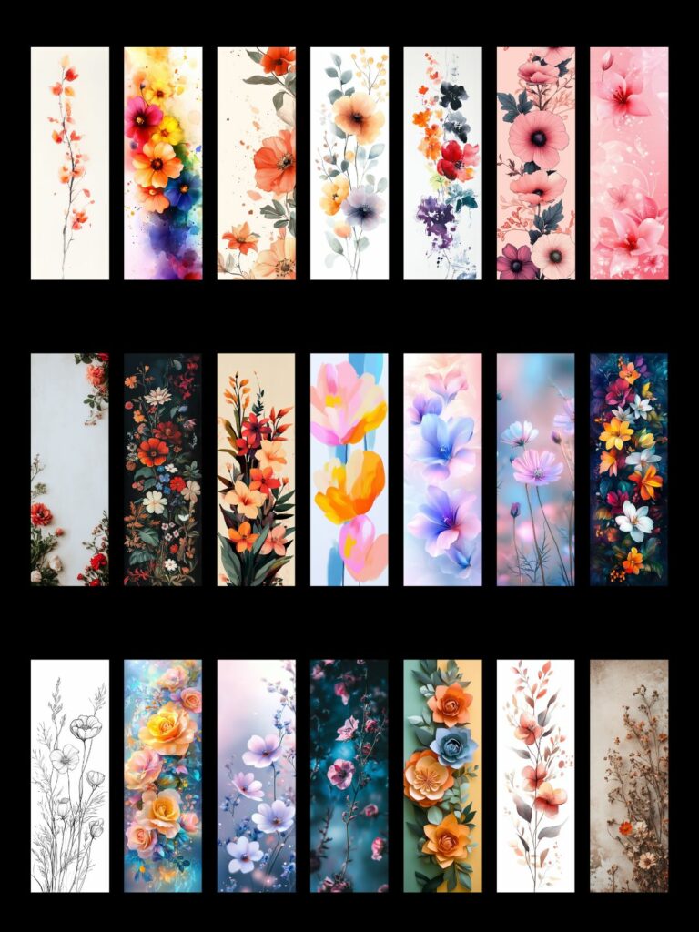 Bloemen- of fotoboekenleggers