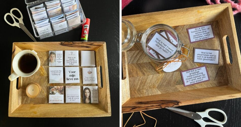 zelfgemaakte cadeaus uitgelicht