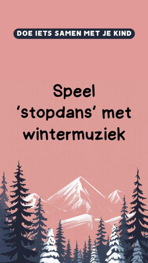 Speel ‘stopdans’ met wintermuziek