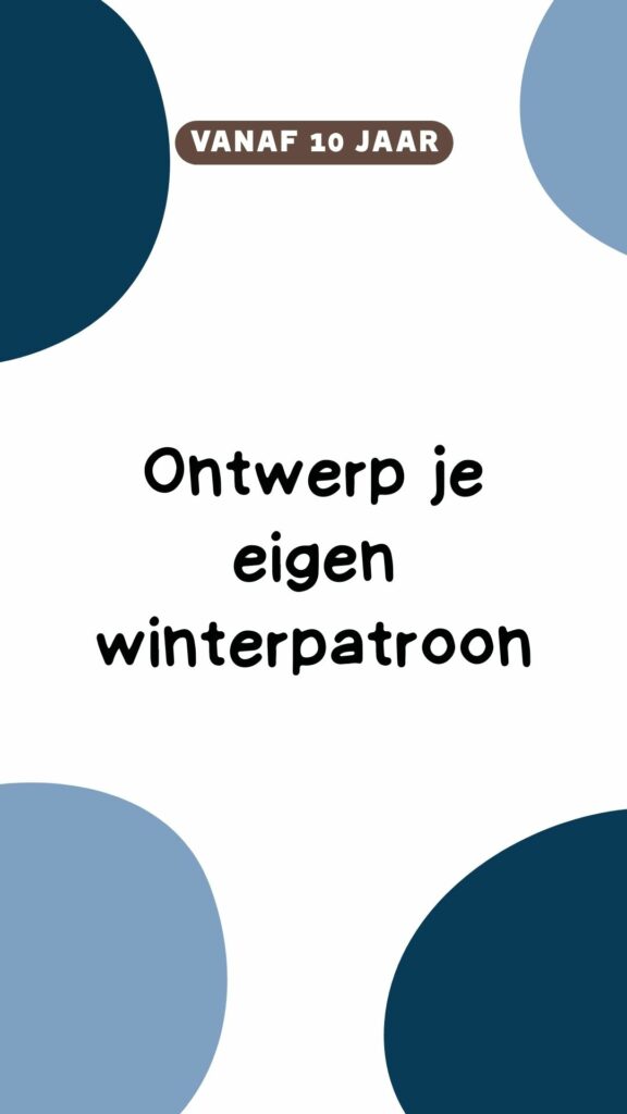 ontwerp je eigen winterpatroon