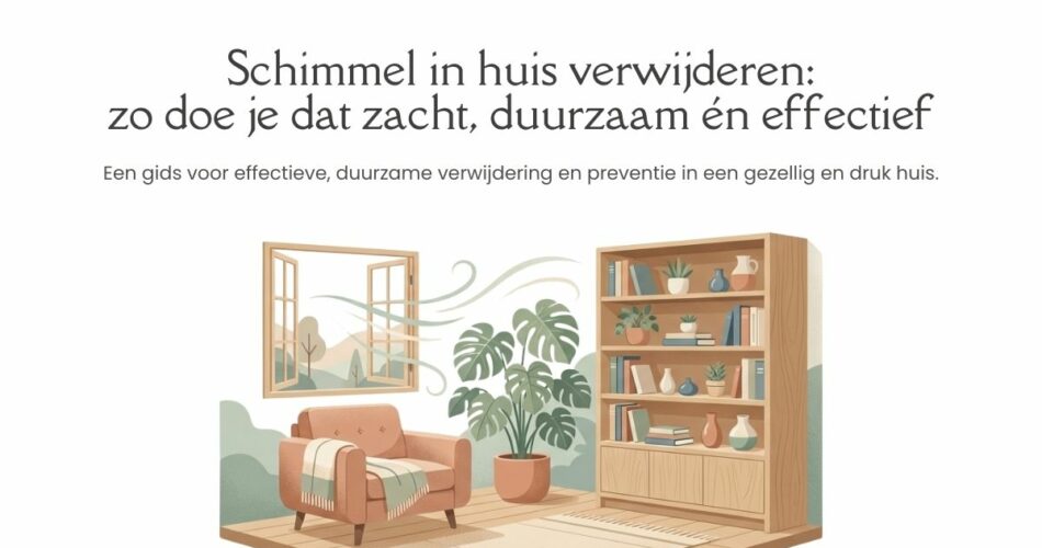 schimmel verwijderen gids